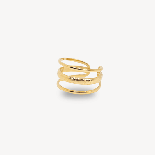 Trio Texture Ring