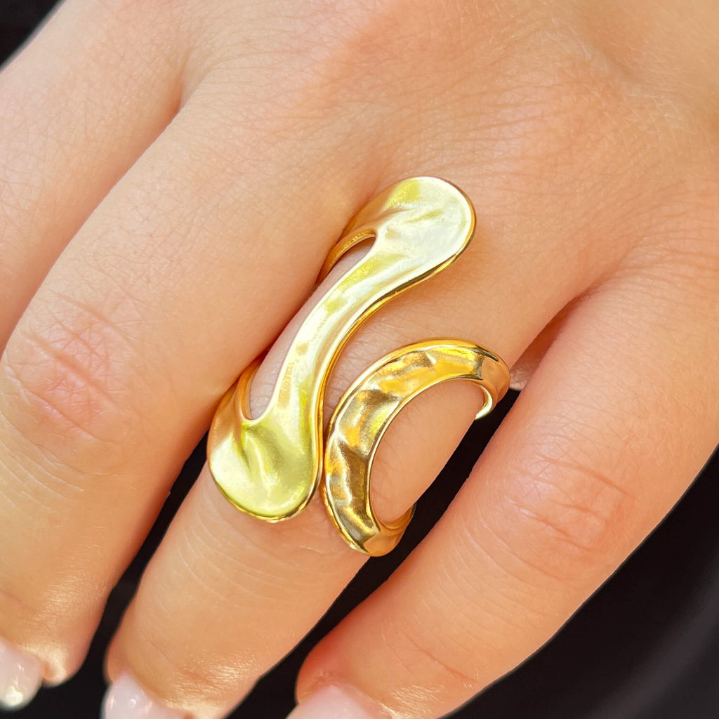 Liquid Gold Ring