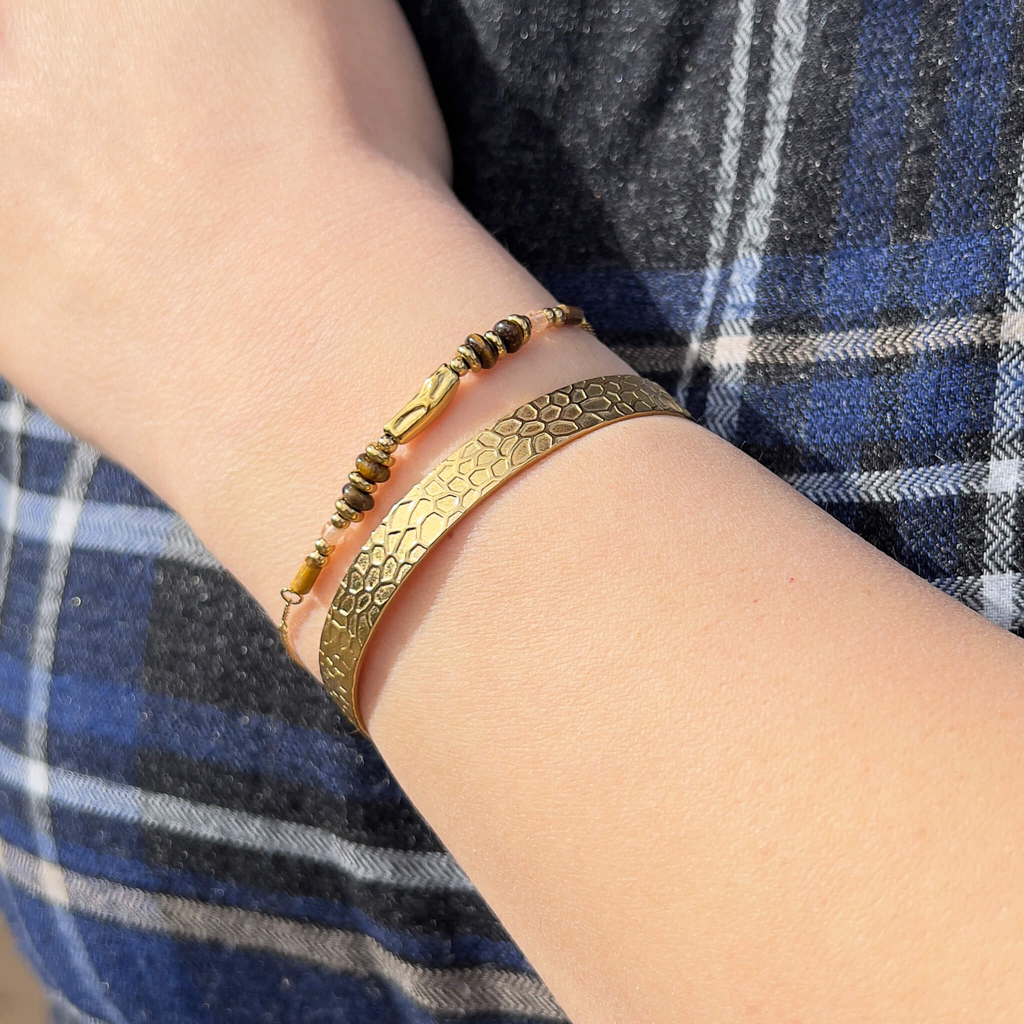 Brown Stone Bracelet